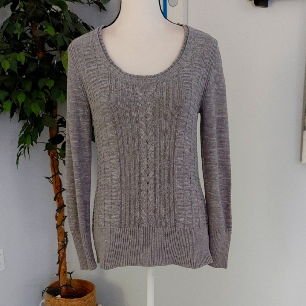 DKNY Jeans Cable Knit Sweater M